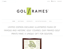 Tablet Screenshot of golframes.com